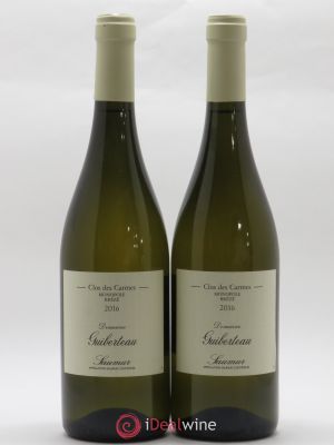 Saumur Brézé Clos des Carmes Guiberteau (Domaine)  2016 - Lot of 2 Bottles