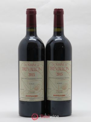 IGP Alpilles Trévallon (Domaine de) Eloi Dürrbach  2015 - Lot of 2 Bottles