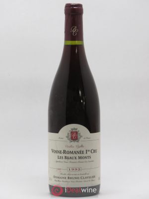 Vosne-Romanée 1er Cru Les Beaux Monts Vieilles vignes Bruno Clavelier  1993 - Lot de 1 Bouteille
