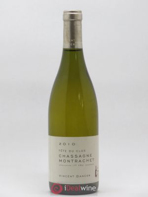 Chassagne-Montrachet 1er Cru Morgeot Tête du Clos Vincent Dancer  2010 - Lot of 1 Bottle