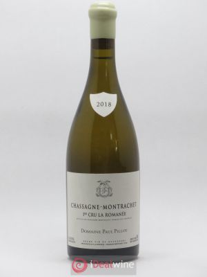 Chassagne-Montrachet 1er Cru La Romanée Paul Pillot (Domaine)  2018 - Lot of 1 Bottle