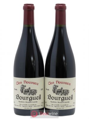 Bourgueil Clos Nouveau Domaine du Bel Air  2017 - Lot of 2 Bottles