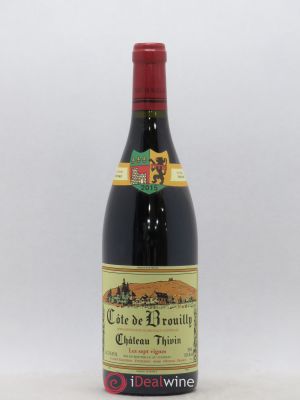Côte de Brouilly Les 7 Vignes Château Thivin (sans prix de réserve) 2015 - Lot de 1 Bouteille