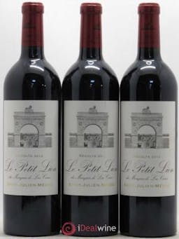 Le Petit Lion du Marquis de Las Cases Second vin (sans prix de réserve) 2012 - Lot de 3 Bouteilles