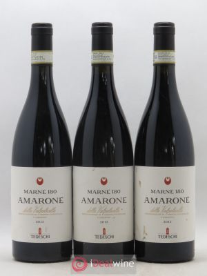 Amarone della Valpolicella DOC Marne 180 Domaine Tedeschi 2015 - Lot of 3 Bottles