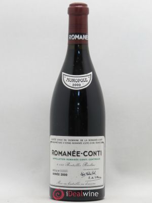 Romanée-Conti Grand Cru Domaine de la Romanée-Conti  2000 - Lot de 1 Bouteille