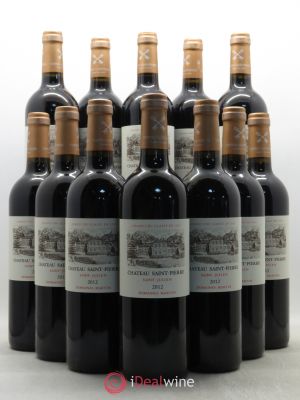 Château Saint-Pierre 4ème Grand Cru Classé  2012 - Lot of 12 Bottles