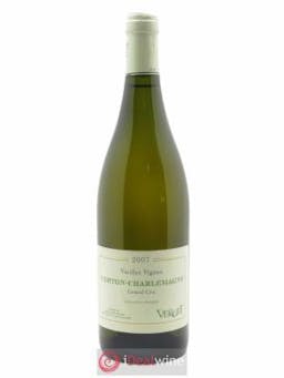 Corton-Charlemagne Grand Cru Vieilles Vignes Verget  2007 - Lot de 1 Bouteille