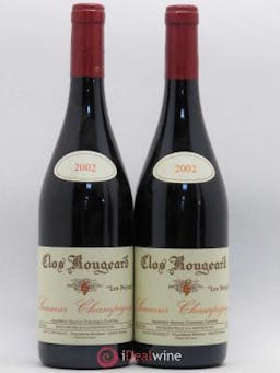 Saumur-Champigny Les Poyeux Clos Rougeard  2002 - Lot of 2 Bottles