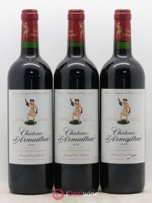 Château d'Armailhac - Mouton Baron(ne) Philippe 5ème Grand Cru Classé  2015 - Lot of 3 Bottles