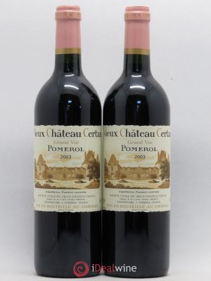 Vieux Château Certan  2003 - Lot of 2 Bottles