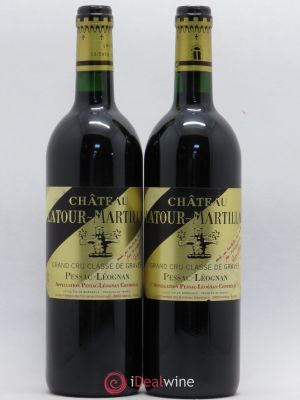 Château Latour-Martillac Cru Classé de Graves  1998 - Lot de 2 Bouteilles