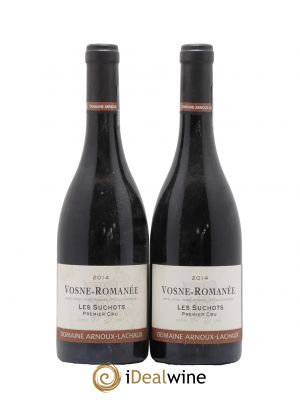 Vosne-Romanée 1er Cru Les Suchots Arnoux-Lachaux (Domaine) 2014 - Lot de 2 Bottles