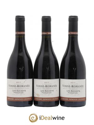 Vosne-Romanée 1er Cru Les Suchots Arnoux-Lachaux (Domaine)  2017 - Lot of 3 Bottles