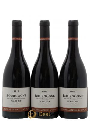 Bourgogne Pinot Fin Arnoux-Lachaux (Domaine) 2013 - Lot de 3 Bottles