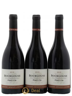 Bourgogne Pinot Fin Arnoux-Lachaux (Domaine)  2015 - Lotto di 3 Bottiglie