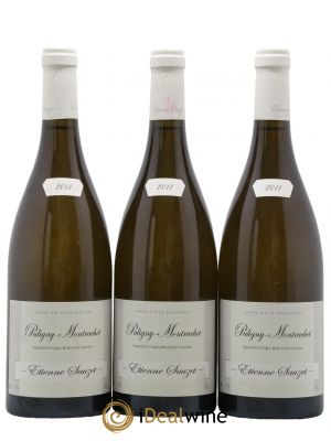 Puligny-Montrachet Etienne Sauzet  2011 - Lot of 3 Bottles