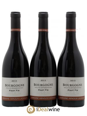 Bourgogne Pinot Fin Arnoux-Lachaux (Domaine) 2013 - Lot de 3 Bottles