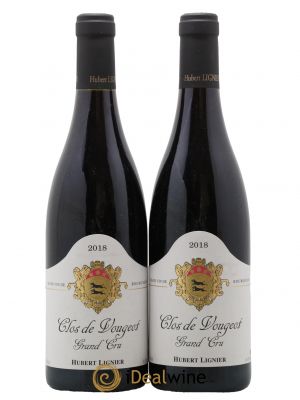 Clos de Vougeot Grand Cru Hubert Lignier (Domaine)  2018 - Lotto di 2 Bottiglie