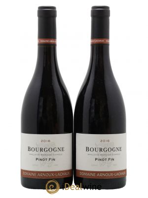 Bourgogne Pinot Fin Arnoux-Lachaux (Domaine) 2016 - Lot de 2 Bouteilles