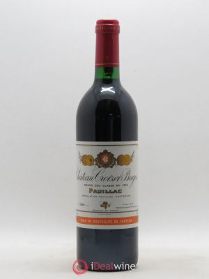 Château Croizet Bages 5ème Grand Cru Classé  1989 - Lot of 1 Bottle
