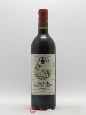 Château de Chantegrive  1982 - Lot of 1 Bottle