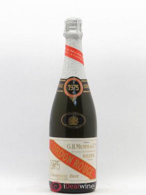 Champagne Champagne Cordon Rouge Mumm 1975 - Lot de 1 Bouteille