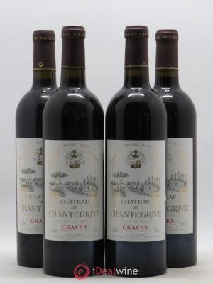 Château de Chantegrive (no reserve) 1997 - Lot of 4 Bottles
