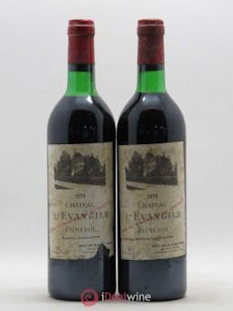 Château l'Évangile  1979 - Lot of 2 Bottles