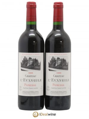 Château l'Évangile  1999 - Lot of 2 Bottles