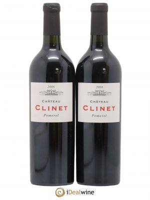 Château Clinet  2006 - Lot of 2 Bottles