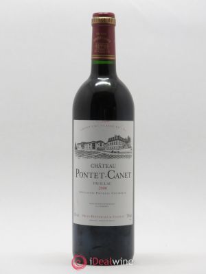 Château Pontet Canet 5ème Grand Cru Classé  2000 - Lot de 1 Bouteille