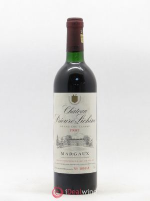 Château Prieuré Lichine 4ème Grand Cru Classé  1987 - Lot of 1 Bottle