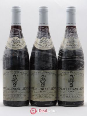 Beaune 1er cru Grèves - Vigne de l'Enfant Jésus Bouchard Père & Fils  2005 - Lot of 3 Bottles