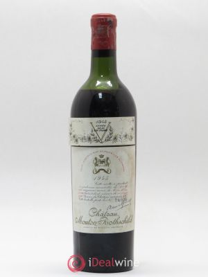 Château Mouton Rothschild 1er Grand Cru Classé  1945 - Lot of 1 Bottle