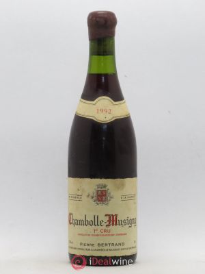 Chambolle-Musigny 1er Cru Pierre Bertrand 1992 - Lot of 1 Bottle