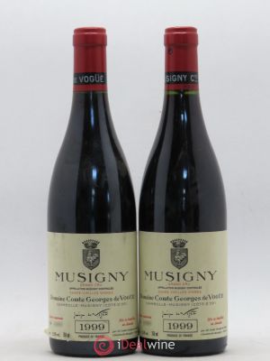 Musigny Grand Cru Cuvée Vieilles Vignes Domaine Comte Georges de Vogüé  1999 - Lot of 2 Bottles
