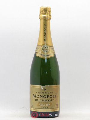 Champagne Champagne Heidsieck & Cie Monopole Gold Top 2007 - Lot de 1 Bouteille