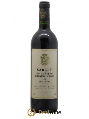 Sarget de Gruaud Larose Second Vin 1995 - Lot de 1 Bottle