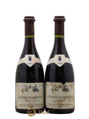 Gevrey-Chambertin Château de Marsannay 2001 - Lot of 2 Bottles