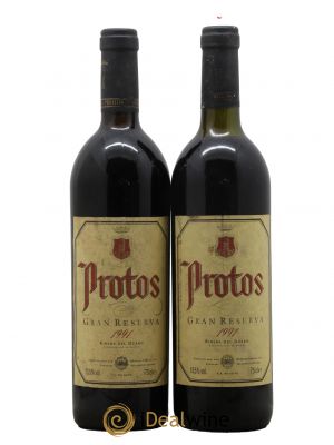 Ribera Del Duero DO Gran Reserva Protos 1991 - Lot de 2 Bottles