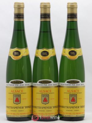 Gewurztraminer Vendanges Tardives Hugel (Domaine)  1985 - Lot of 3 Bottles