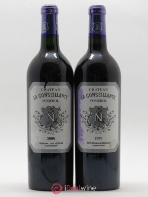 Château la Conseillante  2005 - Lot of 2 Bottles