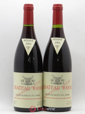 Châteauneuf-du-Pape Château Rayas Reynaud  2004 - Lot of 2 Bottles