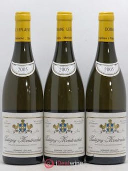 Puligny-Montrachet Domaine Leflaive  2005 - Lot of 3 Bottles
