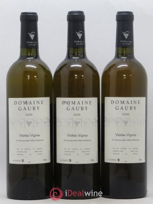 IGP Côtes Catalanes Vieilles vignes Gérard et Ghislaine Gauby  2006 - Lot of 3 Bottles