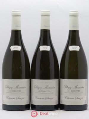 Puligny-Montrachet 1er Cru Les Combettes Etienne Sauzet  2012 - Lot of 3 Bottles