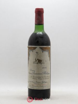 Château d'Armailhac - Mouton Baron(ne) Philippe 5ème Grand Cru Classé  1979 - Lot of 1 Bottle