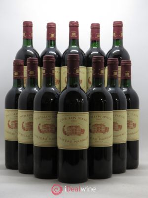 Pavillon Rouge du Château Margaux Second Vin  1985 - Lot of 12 Bottles