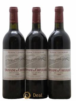 Domaine de Chevalier Cru Classé de Graves  1990 - Lot of 3 Bottles